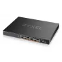 Zyxel XMG2230-28HP valdomas L2/L3 2.5G Ethernet (100/1000/2500) Power over Ethernet (PoE) 1U juodas