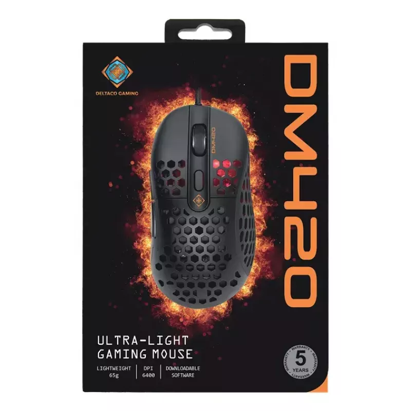 Žaidimų pelė Deltaco GAM-106 USB Type-A