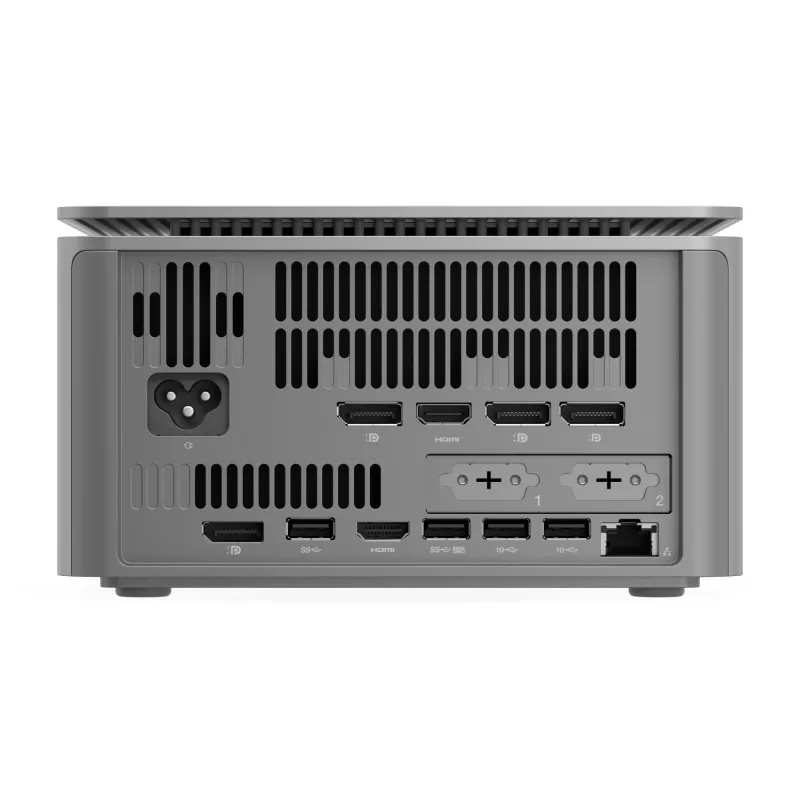Lenovo ThinkCentre neo Ultra Mini PC Intel Core i5-14500T 16 GB DDR5 512 GB SSD RTX 4060 Windows 11 Pro Pilka