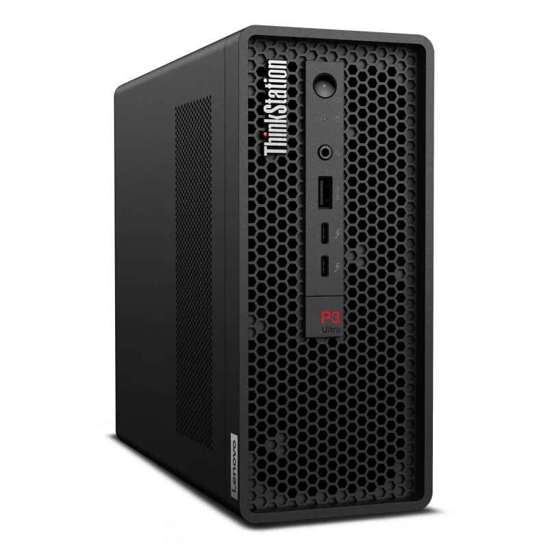Lenovo ThinkStation P3 Ultra SFF Intel® Core™ i5-14600 32 GB DDR5 1 TB SSD NVIDIA RTX A400 Windows 11 Pro Mini bokštas Juoda