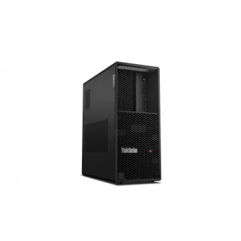 Lenovo ThinkStation P3 Tower Gen 2 darbo stotis su Intel Core Ultra 9 285K, 32 GB DDR5, 512 GB SSD, Windows 11 Pro, juoda