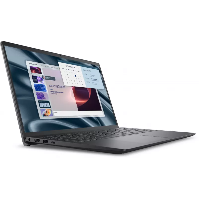 Nešiojamas kompiuteris DELL Pro 15 Essential PV15255 AMD Ryzen™ 3 7320U 39,6 cm (15,6 colio) Full HD 8 GB LPDDR5-SDRAM 512 GB SSD Wi-Fi 5 (802.11ac) Windows 11 Pro juodas