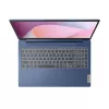 Nešiojamas kompiuteris Lenovo IdeaPad Slim 3 15AMN8 AMD Ryzen™ 5 7520U 39,6 cm (15,6 colio) Full HD 16 GB LPDDR5-SDRAM 512 GB SSD Wi-Fi 6 (802.11ax) Windows 11 Home German Blue