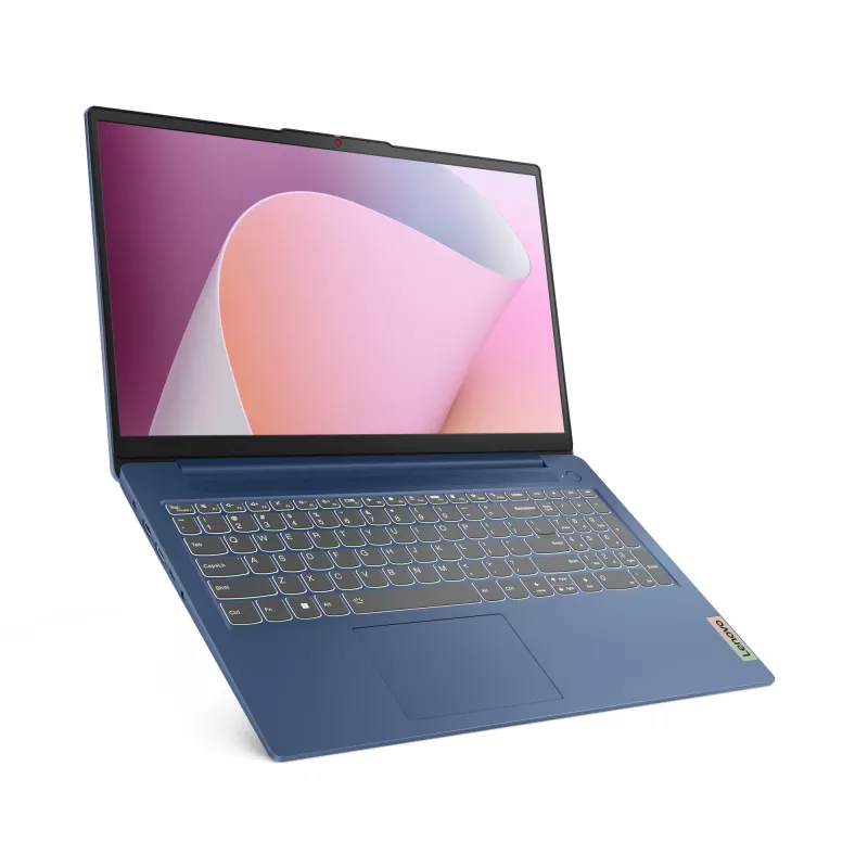 Nešiojamas kompiuteris Lenovo IdeaPad Slim 3 15AMN8 AMD Ryzen™ 5 7520U 39,6 cm (15,6 colio) Full HD 16 GB LPDDR5-SDRAM 512 GB SSD Wi-Fi 6 (802.11ax) Windows 11 Home German Blue