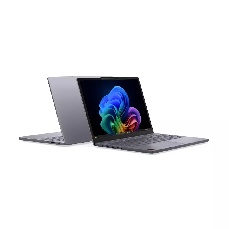 Nešiojamas kompiuteris Lenovo IdeaPad Slim 3 15Q8X10 Copilot+ PC Snapdragon X1-26-100 38,9 cm (15,3 colių) WUXGA 16 GB LPDDR5x-SDRAM 1 TB SSD Wi-Fi 7 Windows 11 Home Pilka