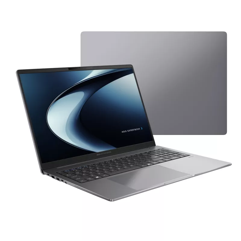 Nešiojamas kompiuteris ASUS ExpertBook P3 PM3606CKA Copilot+ — 16 colių WUXGA, AMD Ryzen AI 5 330 2.0 GHz, 16 GB DDR5, 1 TB SSD, Windows 11 Pro, Pilka