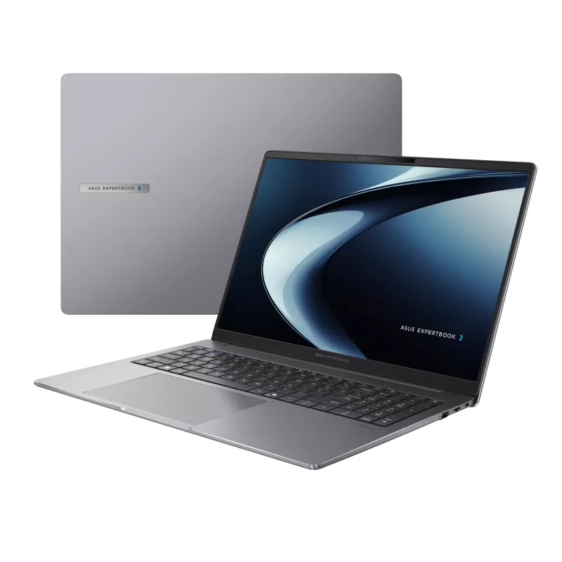 Nešiojamas kompiuteris ASUS ExpertBook P3 PM3606CKA Copilot+ — 16 colių WUXGA, AMD Ryzen AI 5 330 2.0 GHz, 16 GB DDR5, 1 TB SSD, Windows 11 Pro, Pilka