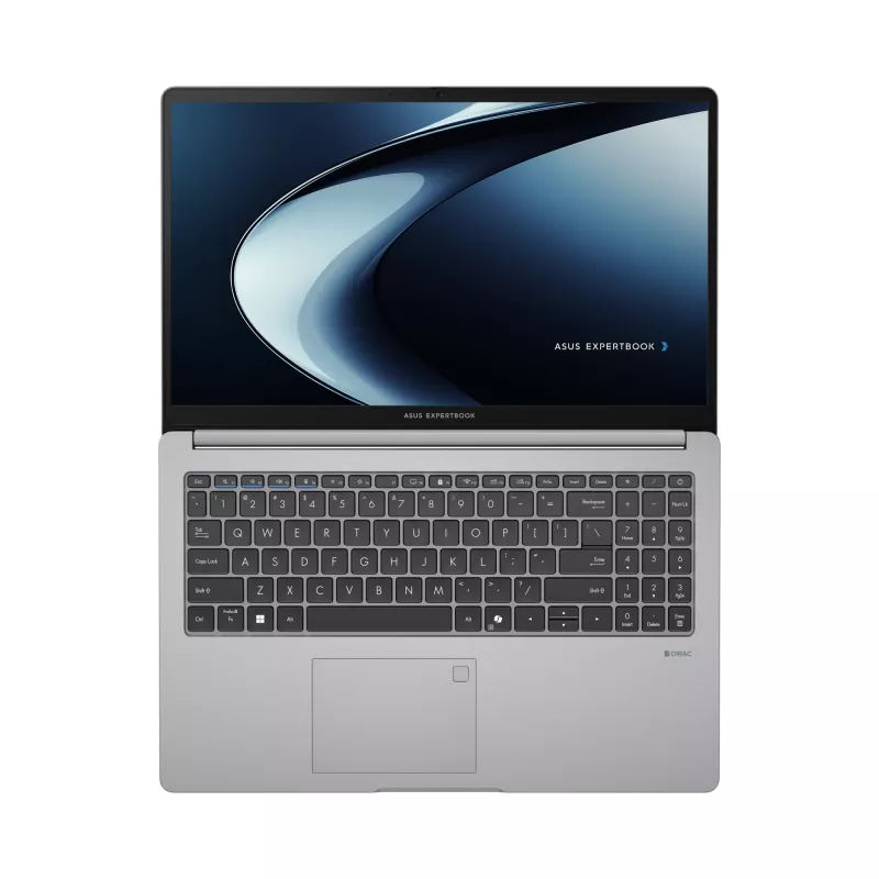 ASUS ExpertBook P1 PM1503CDA-S70262 nešiojamas kompiuteris, 15,6 colio Full HD IPS, AMD Ryzen 7 170, 16GB DDR5, 512GB SSD, Be operacinės sistemos, vokiška QWERTZ klaviatūra