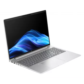 HP ProBook 4 G1i nešiojamasis kompiuteris Intel Core Ultra 5 225U 40,6 cm (16 colių) WUXGA 16 GB DDR5-SDRAM 512 GB SSD Wi-Fi 6E (802.11ax) Windows 11 Pro sidabrinis