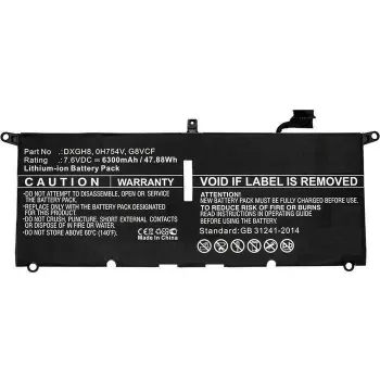 CoreParts DXGH8-CP baterija nešiojamam kompiuteriui