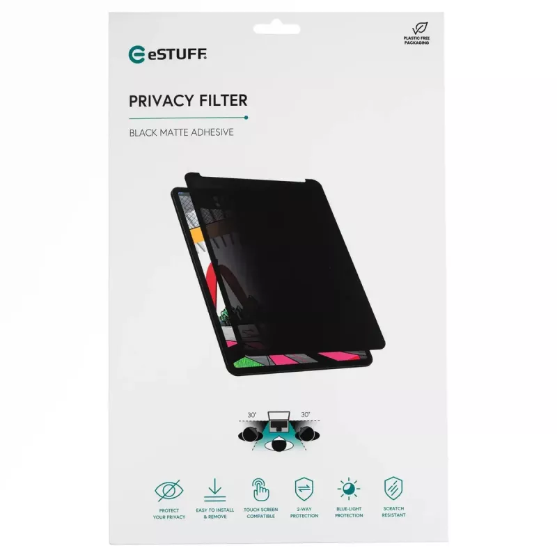 Privatumo filtras ekranui eSTUFF GLBW11244175 16:9 Anti-Glare