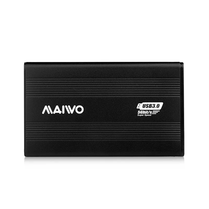 CoreParts K2501A-U3S išorinis kietojo disko korpusas Juodas 2.5 colio maitinamas per USB