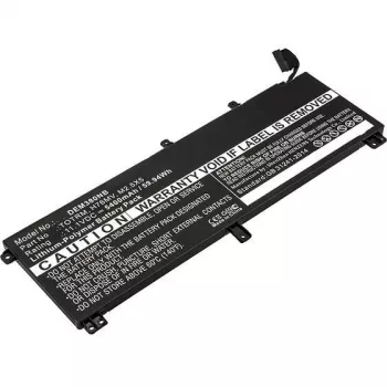 CoreParts baterija nešiojamam kompiuteriui, skirta Dell, 60Wh, Li-Pol, 11,1V, 5400mAh, juoda, Precision M3800, XPS 15 9530