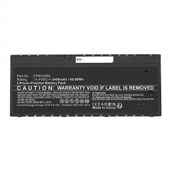 Baterija PNY MBXFU-BA0048 – ličio jonų 3450 mAh, skirta Fujitsu LifeBook, juoda