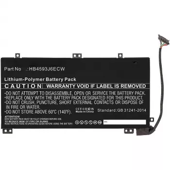 CoreParts MBXLP-BA0014 atsarginė baterija, skirta Huawei MateBook 13, 34.20 Wh, juoda