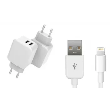 CoreParts MBXUSB-AC0007 įkroviklis išmaniesiems telefonams, baltas, AC