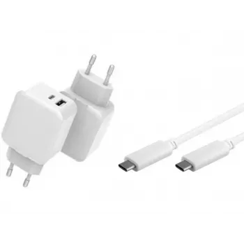 CoreParts MBXUSB-AC0014 universalus mobiliojo įrenginio greitasis kroviklis, baltas