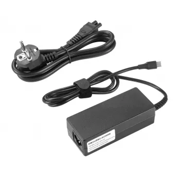 CoreParts MBXUSBC-AC0009 maitinimo adapteris / keitiklis vidaus patalpoms 65 W juodas