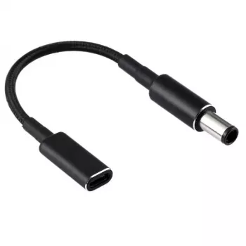 CoreParts MBXUSBC-CO0002 lizdų keitiklis USB C į 4.5×3.0, juodas