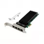 Tinklo plokštė MicroConnect MC-PCIEX1-82576-Q PCIe x1 dviejų prievadų Gigabit Ethernet 82576