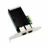 Tinklo plokštė MicroConnect X550-T2 PCIe x4 dviejų prievadų 10GbE