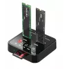 Dokavimo stotelė M.2 SSD su kopijavimo funkcija CoreParts MS-CLONER-M2-SD Juoda USB Type-C