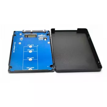 CoreParts MSNX1001B išorinis SSD korpusas 2,5 colio juodas
