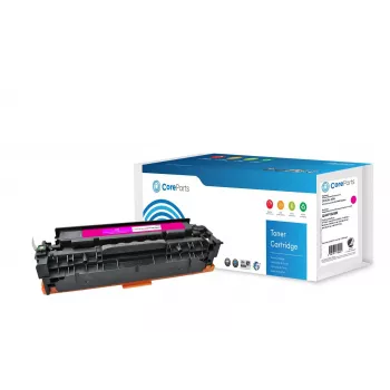 Kasetė su toneriu CoreParts QI-HP1025M, suderinama, rausvai violetinė (magenta), 1 vnt.
