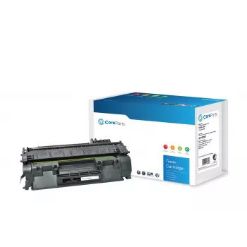 CoreParts Toner juodas CF280A, 2700 puslapių, juoda, 1 vnt.