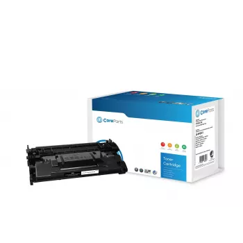 CoreParts Toner juodas CF226X, 9000 puslapių, juoda, 1 vnt.
