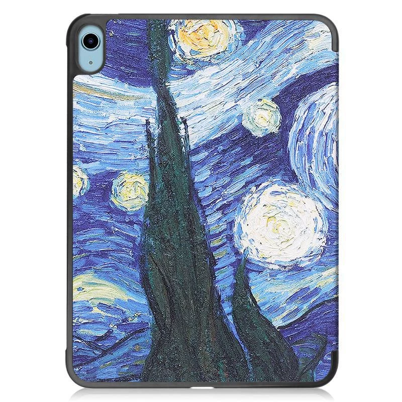CoreParts TABX-IP10-COVER13 dėklas planšetei 27,7 cm (10,9 colio) sulankstomas dėklas Mėlyna, Žalia, Oranžinė, Balta, Geltona