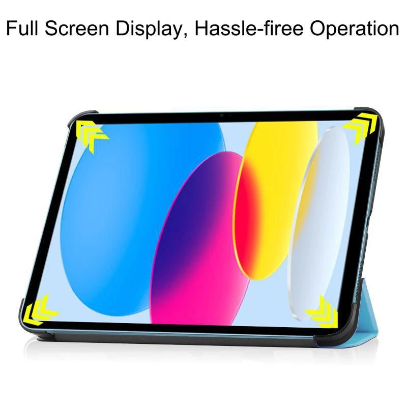 CoreParts TABX-IP10-COVER5 dėklas planšetei 27,7 cm (10,9 colio) „Flip“ mėlynas