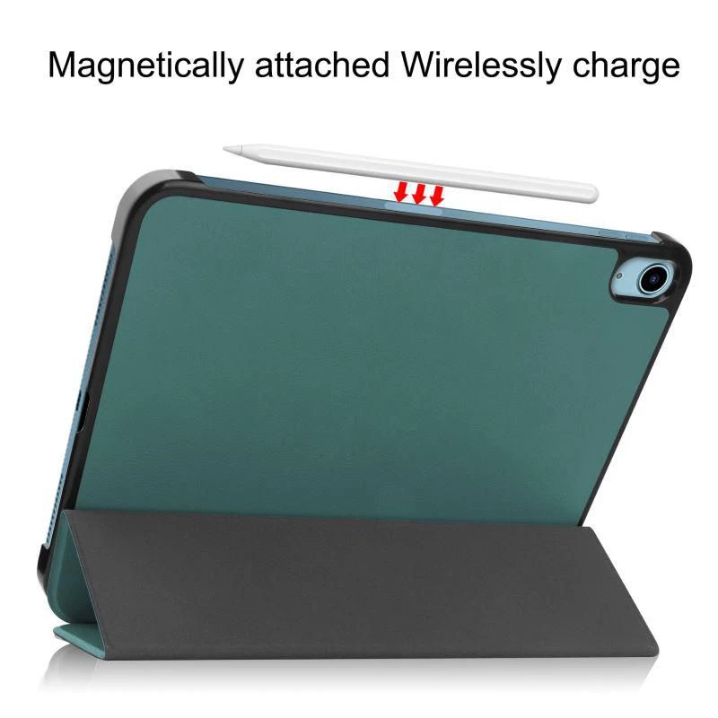 Dėklas Flip CoreParts TABX-IP10-COVER8, skirtas Apple iPad (2022), 27,7 cm (10,9 inch), žalias
