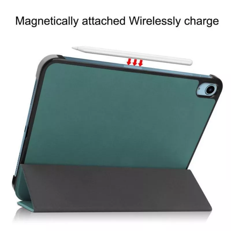 Dėklas Flip CoreParts TABX-IP10-COVER8, skirtas Apple iPad (2022), 27,7 cm (10,9 inch), žalias