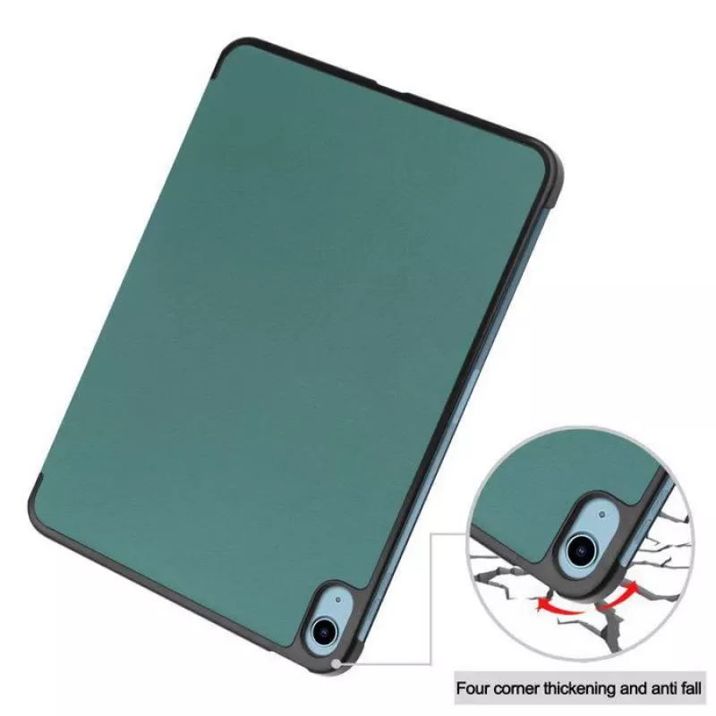 Dėklas Flip CoreParts TABX-IP10-COVER8, skirtas Apple iPad (2022), 27,7 cm (10,9 inch), žalias