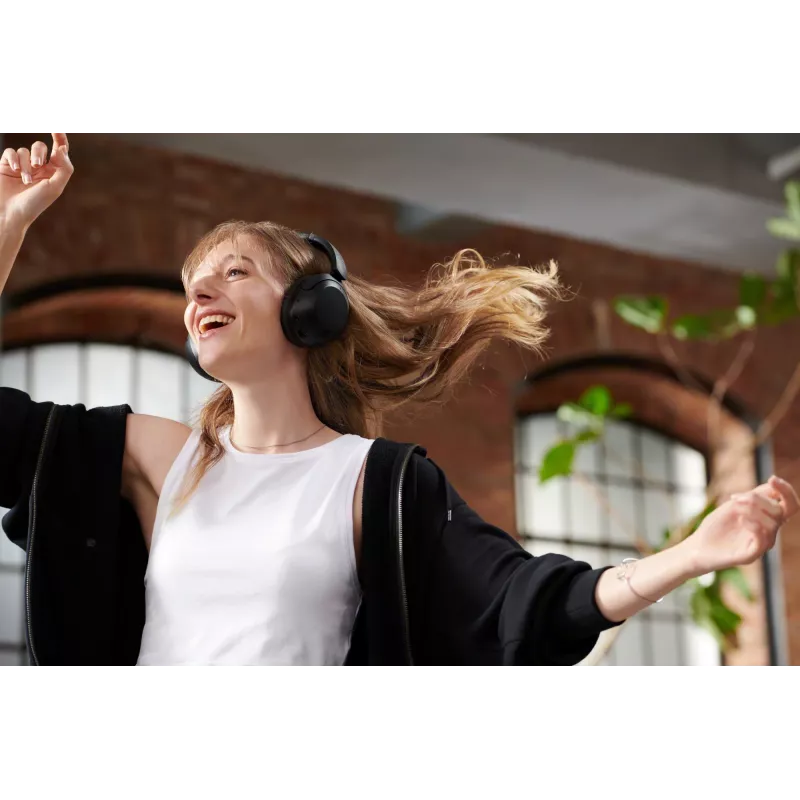 Sony WH-XB910N - Juodos spalvos belaidės ausinės su triukšmo slopinimu