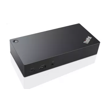 Lenovo ThinkPad USB-C dokas su Ethernet, 90W, juodas