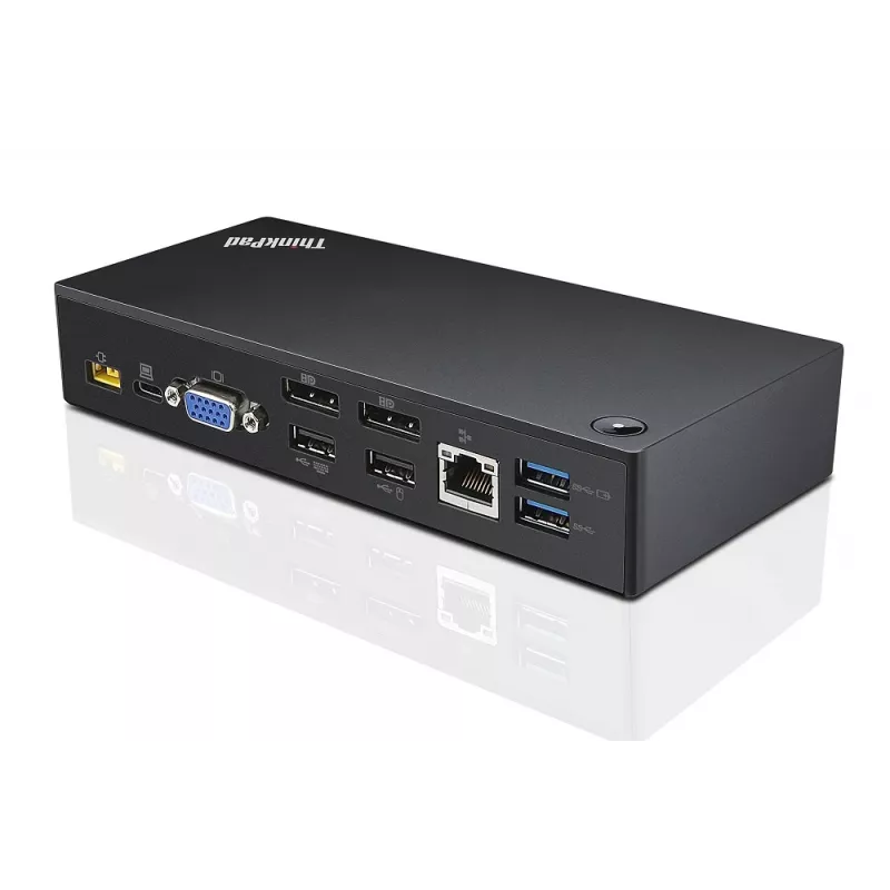 Lenovo ThinkPad USB-C dokas su Ethernet, 90W, juodas