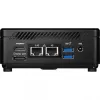 MSI Cubi 5 12M-001EU mini kompiuteris Intel® Core™ i7 i7-1255U 16 GB DDR4-SDRAM 512 GB SSD Windows 11 Pro juodas