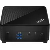 MSI Cubi 5 12M-001EU mini kompiuteris Intel® Core™ i7 i7-1255U 16 GB DDR4-SDRAM 512 GB SSD Windows 11 Pro juodas