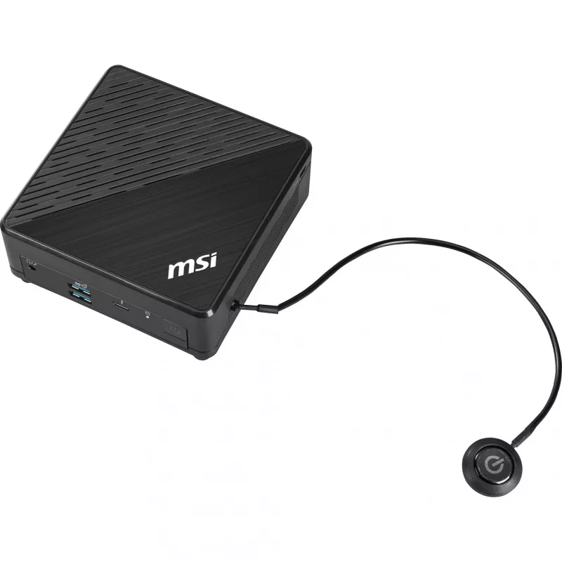 MSI Cubi 5 12M-001EU mini kompiuteris Intel® Core™ i7 i7-1255U 16 GB DDR4-SDRAM 512 GB SSD Windows 11 Pro juodas