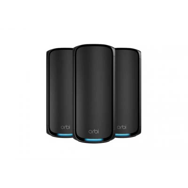 NETGEAR Orbi 970 serijos keturių juostų WiFi 7, 3 vnt. komplektas