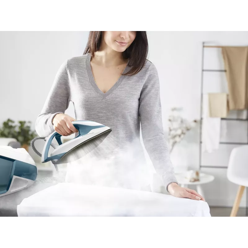 Garų generatorius Tefal Express Power SV8111 1,8 L Durilium AirGlide Autoclean padas Mėlyna, Balta