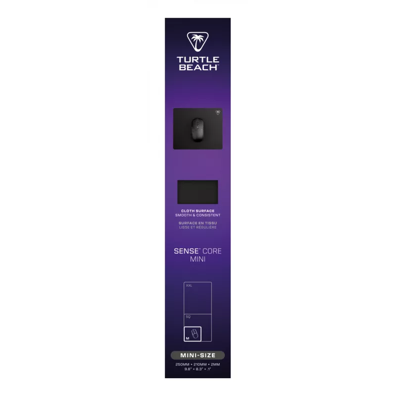 Pelėdos kilimėlis Turtle Beach Sense Core Mini, juodas