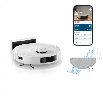 Bosch BCRC2W belaidis dulkių siurblys robotas Baltas
