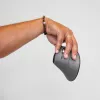 BakkerElkhuizen FastForward Pro pelė, dešinei rankai, vertikalus dizainas, optinė, RF belaidė + Bluetooth + USB Type-C, 5000 DPI, juoda, pilka