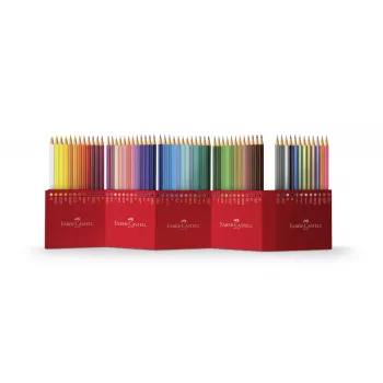 Spalvotų pieštukų rinkinys Faber-Castell 111260 (60 vnt.)