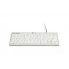 BakkerElkhuizen UltraBoard 950 V2 DE Qwertz, laidas, USB, žirkliniai jungikliai, QWERTZ, tamsiai pilka, šviesiai pilka