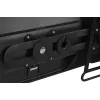 BakkerElkhuizen BE Universal Crossbar, 8 kg, 43,2 cm (17 col.), 88,9 cm (35 col.), 100 x 100 mm, reguliuojamas aukštis, juoda