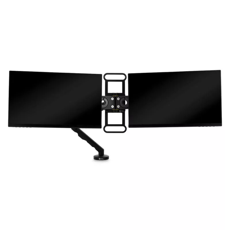 BakkerElkhuizen BE Universal Crossbar, 8 kg, 43,2 cm (17 col.), 88,9 cm (35 col.), 100 x 100 mm, reguliuojamas aukštis, juoda